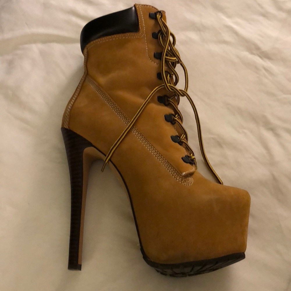Beyoncé inspired Timberland stilettos